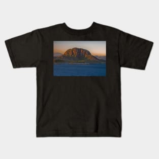 Torghatten Mountain Norway Kids T-Shirt